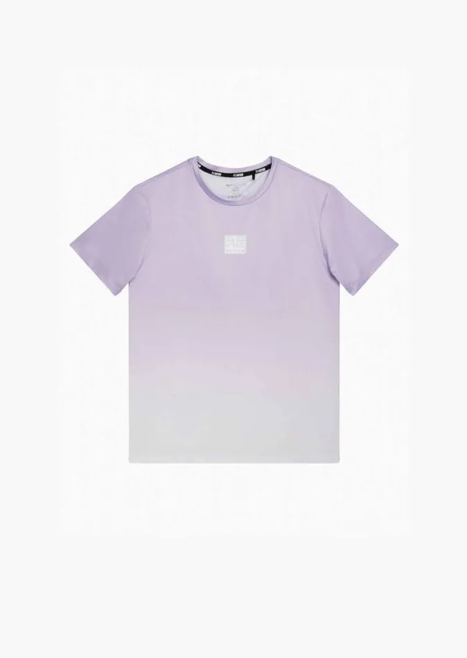 Shop DOUBLE TRACK AIR FORM SS TEE IN GRADIENT PRINT PE Nation Tees and Tanks