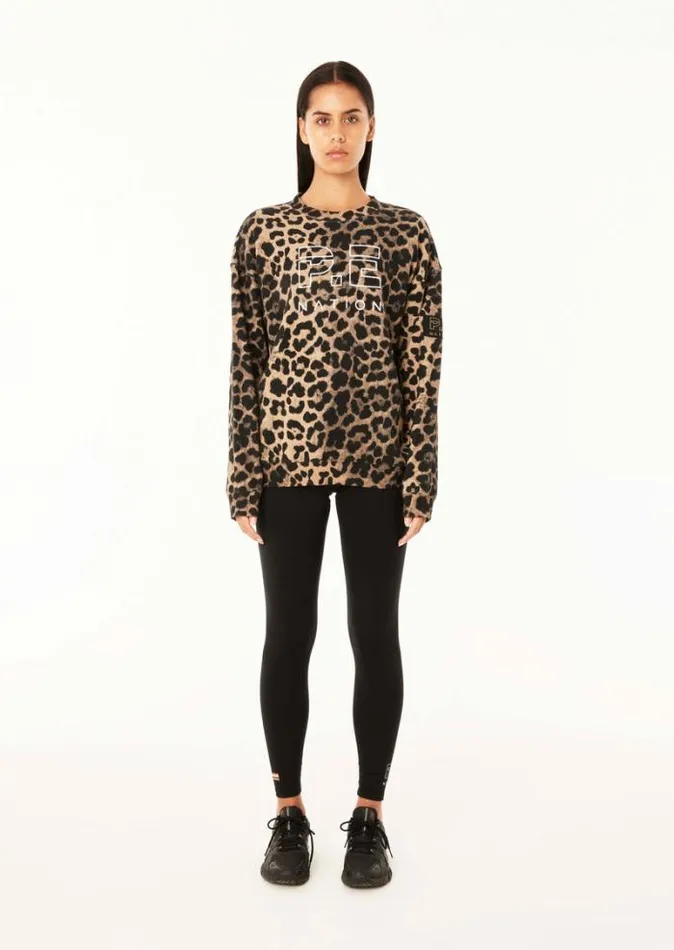 Shop ELEMENT SWEAT IN ANIMAL PRINT PE Nation Sweats