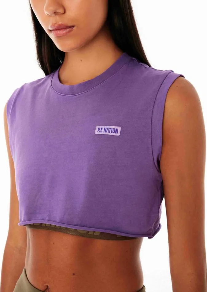 Shop FINAL STAGE TANK IN ROYAL LILAC PE Nation Tees and Tanks