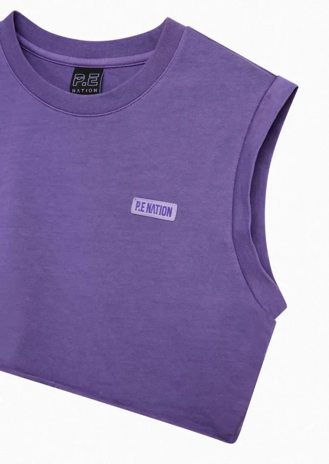 Shop FINAL STAGE TANK IN ROYAL LILAC PE Nation Tees and Tanks