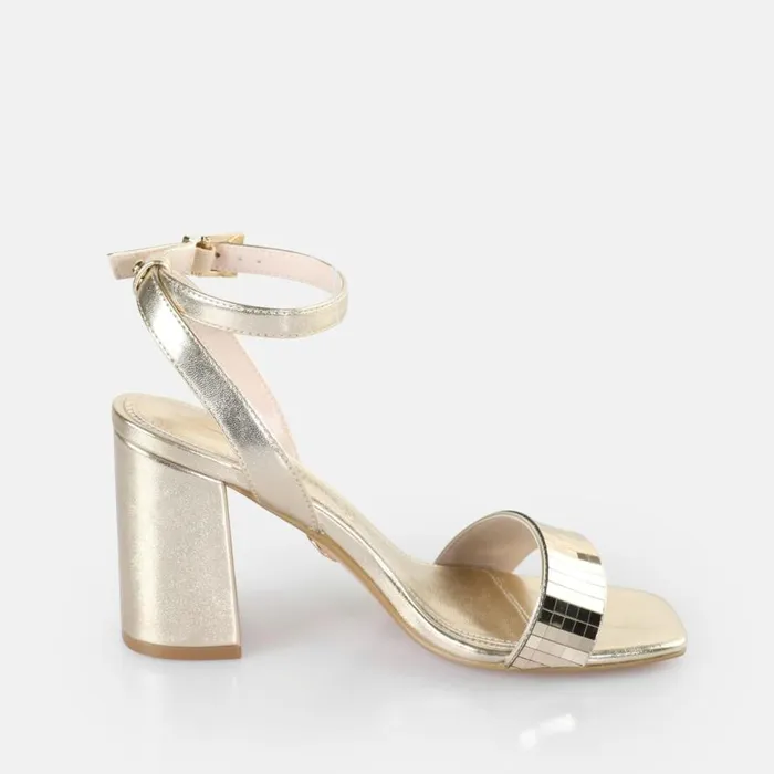 Shop Heels BUFFALO Charlotte Glam Gold