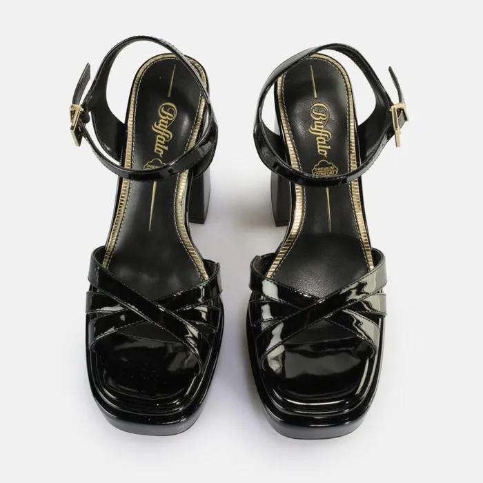 Shop Heels BUFFALO May Donna Black