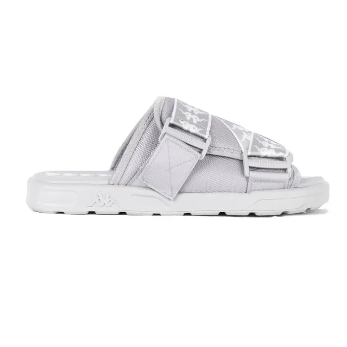 Shop Kappa Footwear 222 Banda Mitel 1 Sandals Grey White