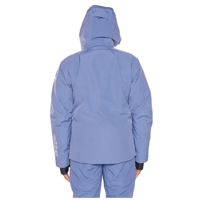 Shop Kappa Tops 6Cento 611P US Ski Jacket Blue Fiord