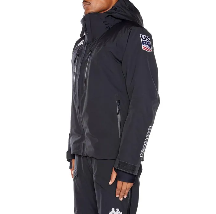 Shop Kappa Tops 6Cento 611P US Ski Jacket Navy