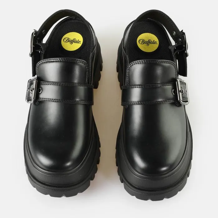 Shop LaceUps and Loafer BUFFALO Aspha Clog SND BS Black