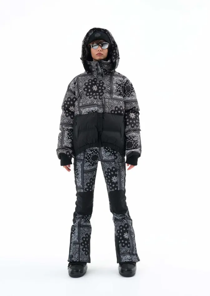 Shop NISEKO SNOW JACKET IN BANDANA PRINT PE Nation Jackets