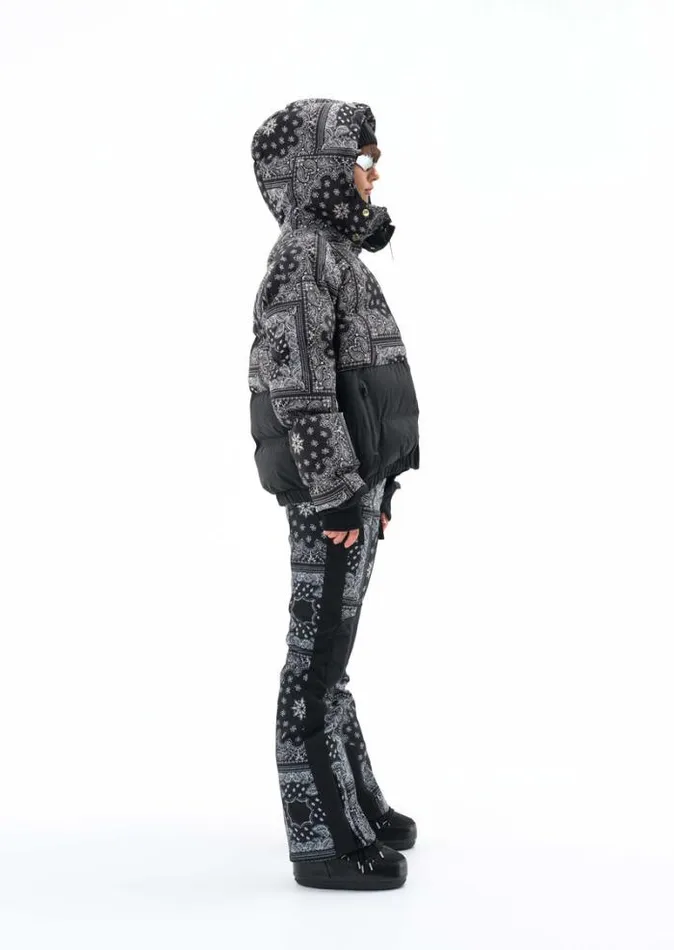 Shop NISEKO SNOW JACKET IN BANDANA PRINT PE Nation Jackets
