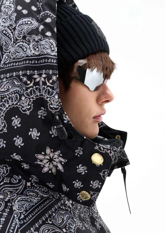 Shop NISEKO SNOW JACKET IN BANDANA PRINT PE Nation Jackets