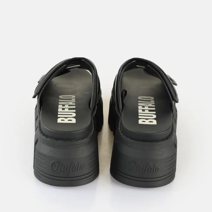 Shop Sandals and Slides BUFFALO Ava Velari Black