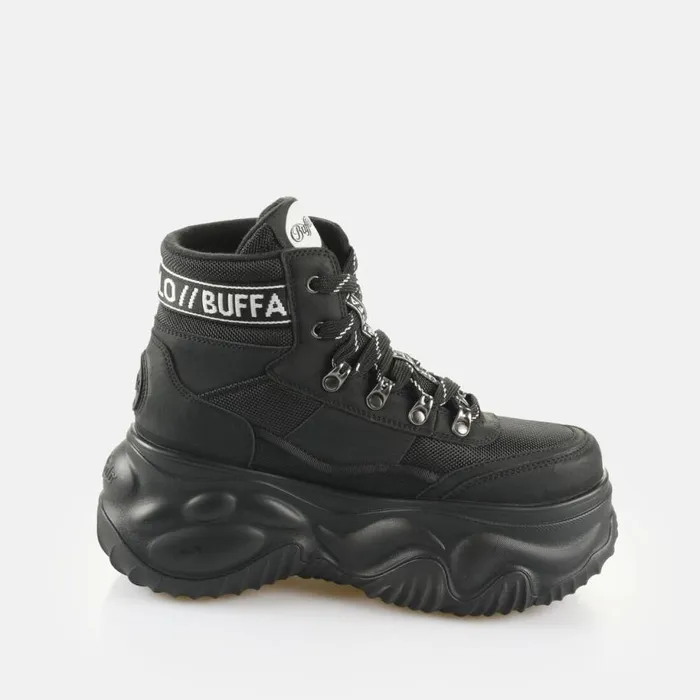 Shop Sneakers BUFFALO Blader Hiking Boot Black