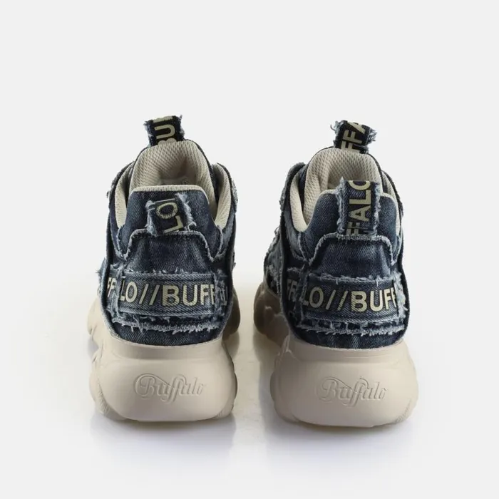 Shop Sneakers BUFFALO CLD Chai Blue Denim