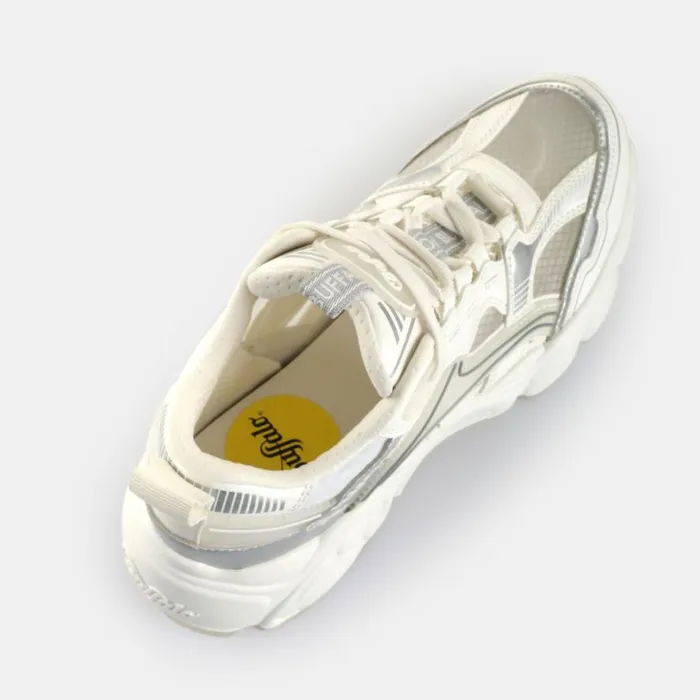 Shop Sneakers BUFFALO CLD Run Jog Whitetransparent
