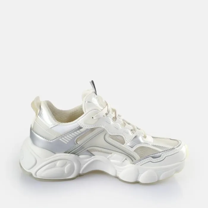 Shop Sneakers BUFFALO CLD Run Jog Whitetransparent