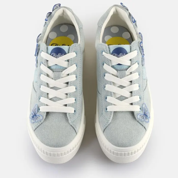 Shop Sneakers BUFFALO Paired Butterfly Blau
