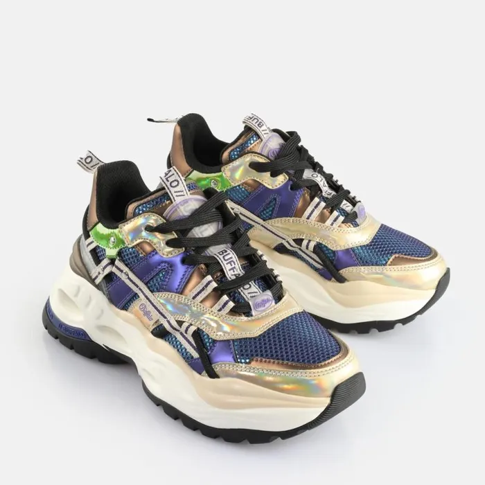 Shop Sneakers BUFFALO Triplet Hollow Purple