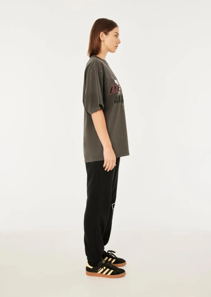 Shop TOURING SS OVERSIZED TEE IN DARK SHADOW PE Nation Shorts
