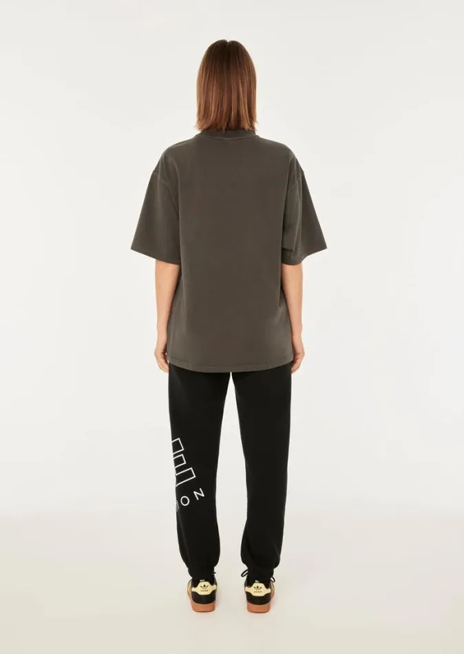 Shop TOURING SS OVERSIZED TEE IN DARK SHADOW PE Nation Shorts