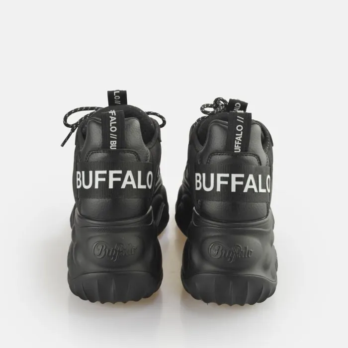 Shop Vegan Shoes BUFFALO Blader Matcha BS Black