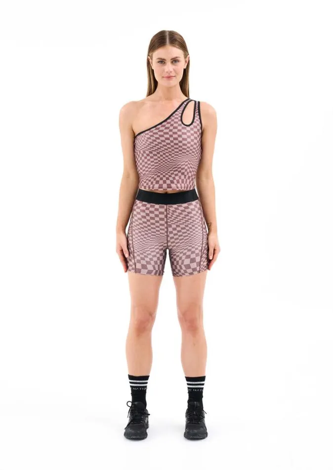 Shop VOYAGER TANK IN CHECK PRINT PE Nation Tees and Tanks