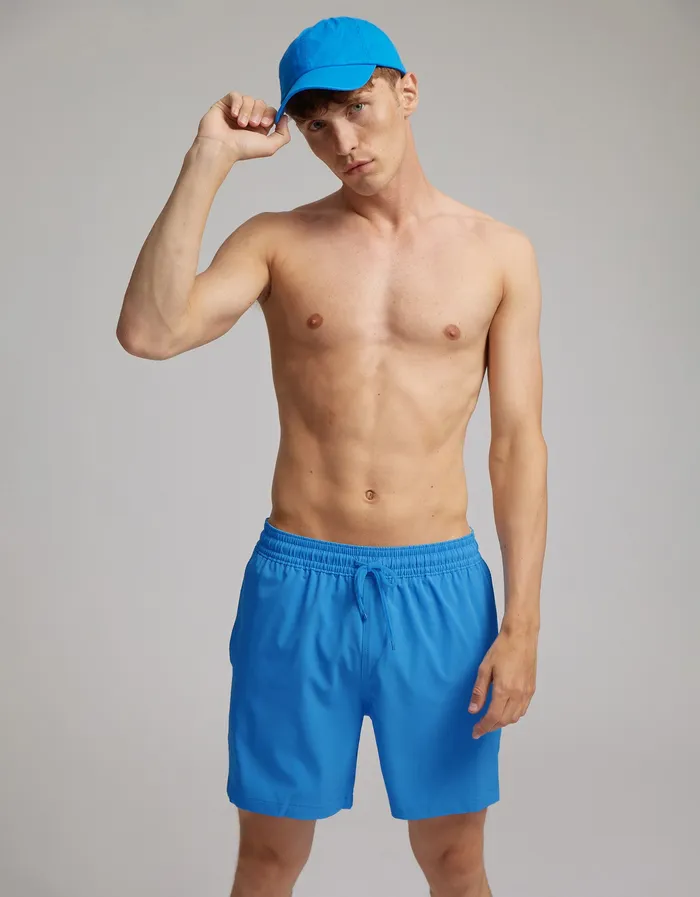 Shorts Classic Swim Shorts 8211 Desert Khaki Colorfulstandard Men