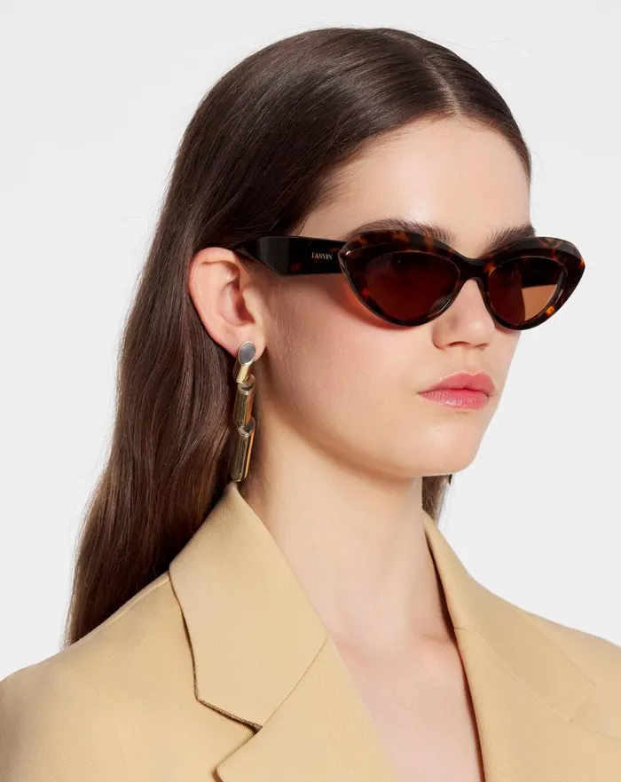 Signature Sunglasses Havana Women Lanvin Sunglasses