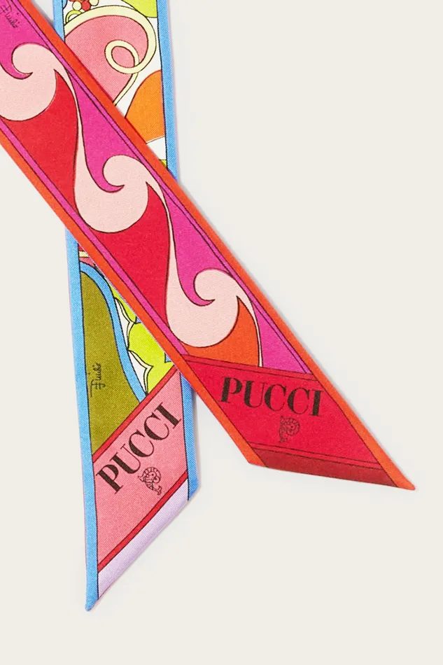 Silks Women PUCCI OrchideePrint SilkTwill Scarf