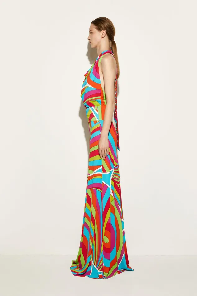 Skirts Women PUCCI IridePrint Long Skirt