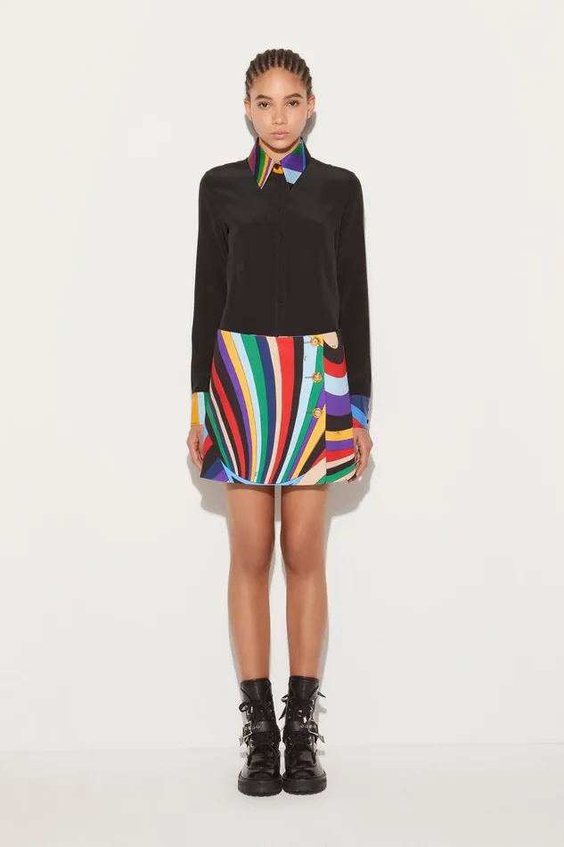 Skirts Women PUCCI IridePrint Mini Skirt