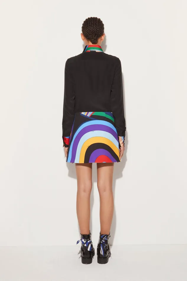 Skirts Women PUCCI IridePrint Mini Skirt