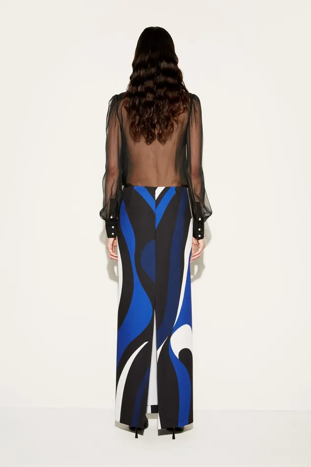 Skirts Women PUCCI MarmoPrint Long Skirt