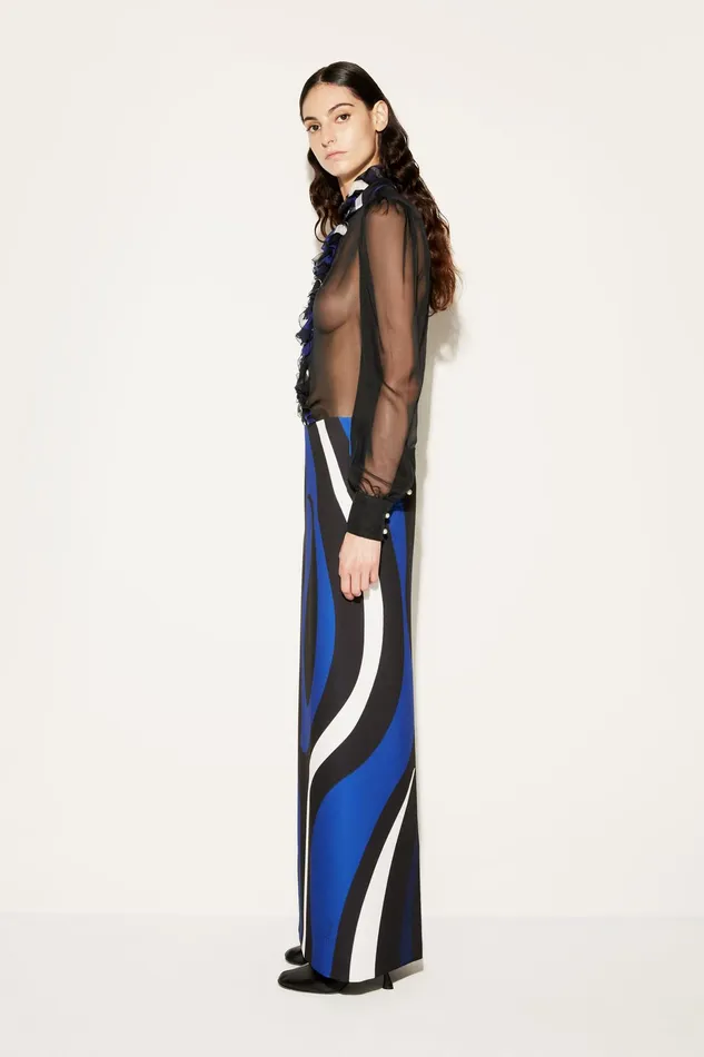 Skirts Women PUCCI MarmoPrint Long Skirt