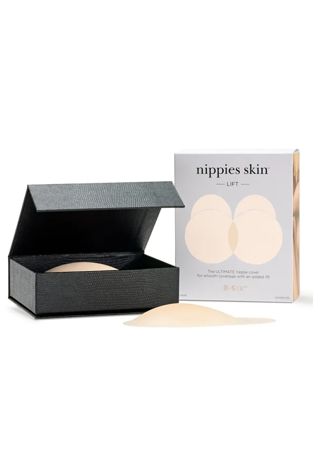 Sleepwear and Intimates petalandpup Women Nippies Lifting Reusable Adhesive Nipple Covers 8211 Cream Cream
