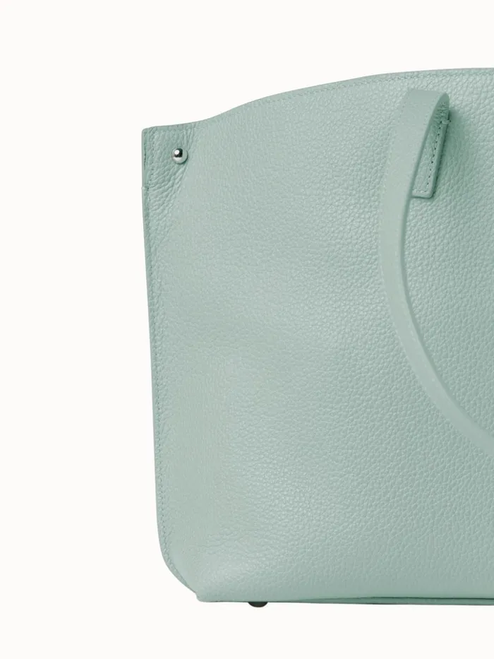 Small Ai Shoulder Bag In Calf Leather Mint Women Akris Shoulder Bags
