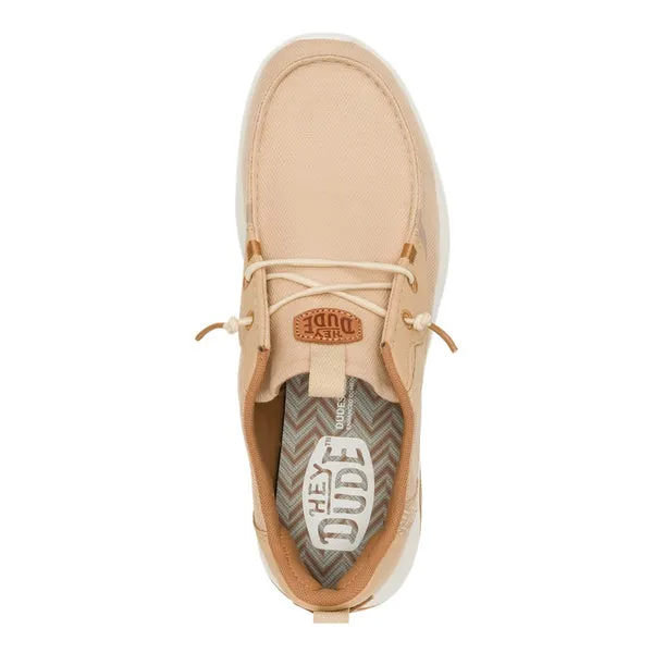 Sneakers heydude Apparel Wally Drift Mesh Irish CreamWhite