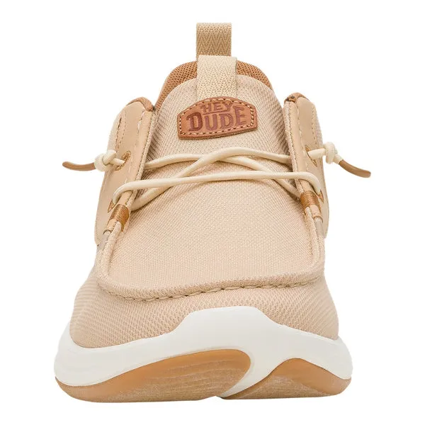 Sneakers heydude Apparel Wally Drift Mesh Irish CreamWhite