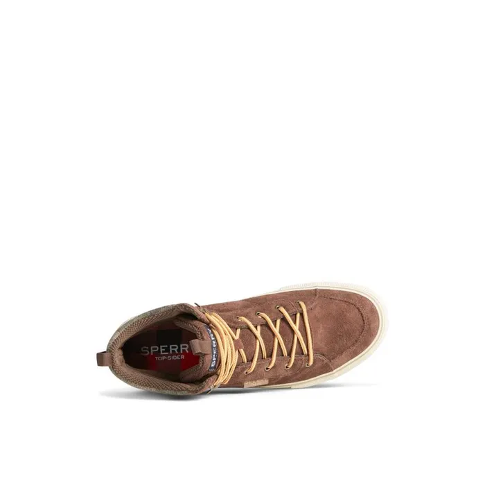 Sneakers Men Sperry Striper Storm Hiker Waterproof Sneaker Boot Brown