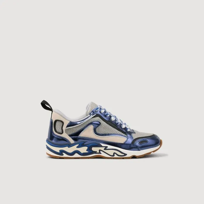 Sneakers Women SANDRO Flame Sneakers Blue