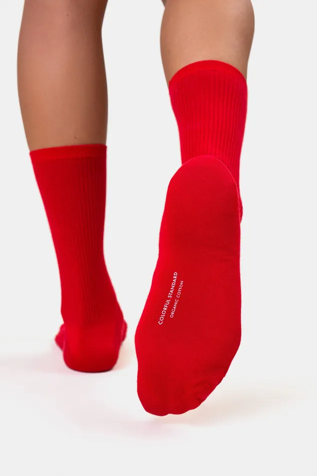 Socks Women Classic Organic Sock 8211 Polar Blue 8211 Colorfulstandard Women