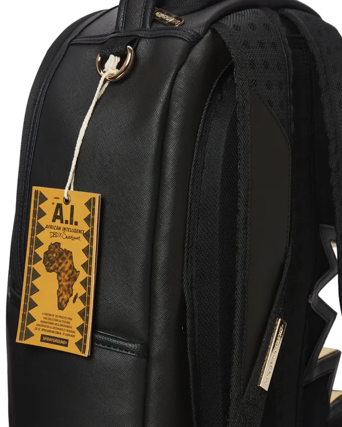 SPRAYGROUND Backpacks Ai3 SHARK BITE BLACK GOLD BACKPACK DLXV 8211 Universal SPRAYGROUND Backpacks Ai3 SHARK BITE BLACK GOLD BACKPACK DLXV 8211 Universal