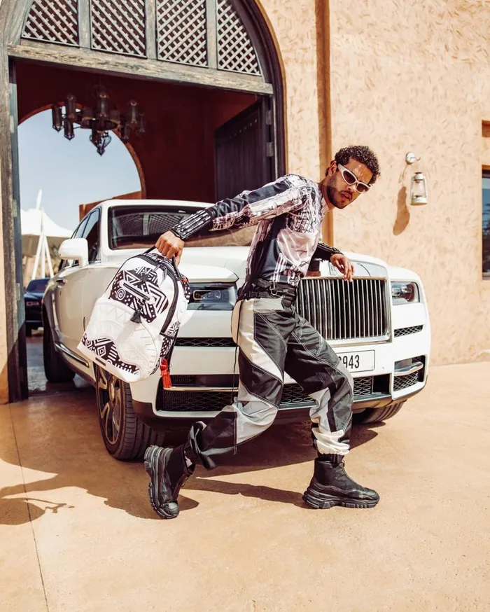 SPRAYGROUND Backpacks AI8 AFRICAN INTELLIGENCE 8211 ORIGIN STORY BACKPACK DLXV 8211 Universal