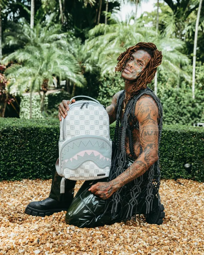 SPRAYGROUND Backpacks AI8 AFRICAN INTELLIGENCE BOOKED and BUSY BACKPACK 8211 Universal
