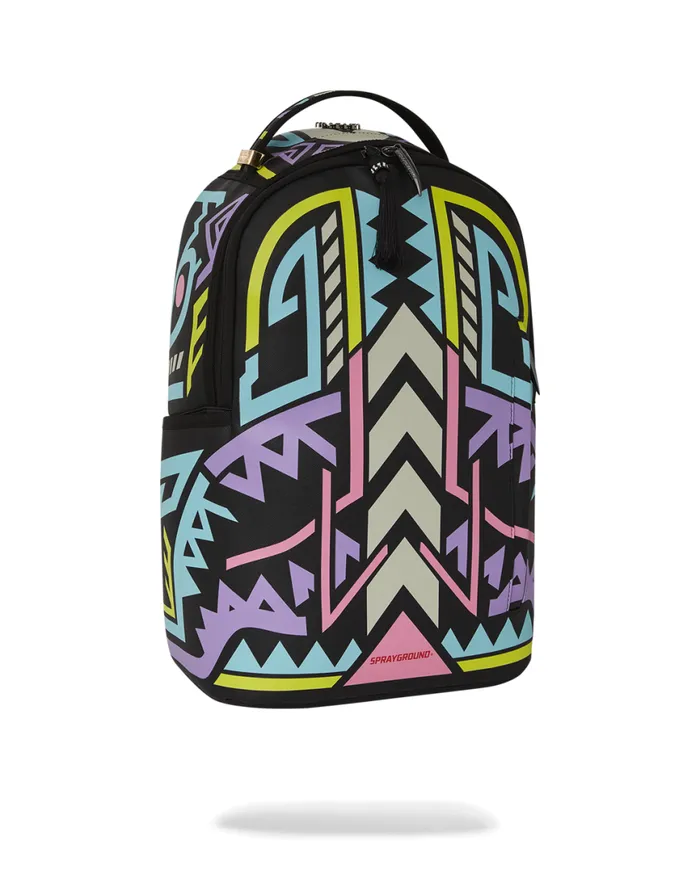 SPRAYGROUND Backpacks AI PATH TO THE FUTURE III BACKPACK 8211 SANDFLOWER COLLAB GLOW IN THE DARK 8211 Universal