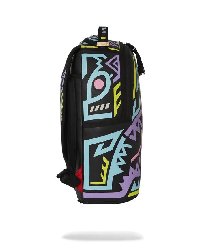 SPRAYGROUND Backpacks AI PATH TO THE FUTURE III BACKPACK 8211 SANDFLOWER COLLAB GLOW IN THE DARK 8211 Universal