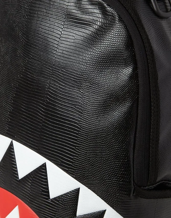 SPRAYGROUND Backpacks BLACK REPTILE SHARK BACKPACK ONE OF ONE 8211 Universal SPRAYGROUND Backpacks BLACK REPTILE SHARK BACKPACK ONE OF ONE 8211 Universal