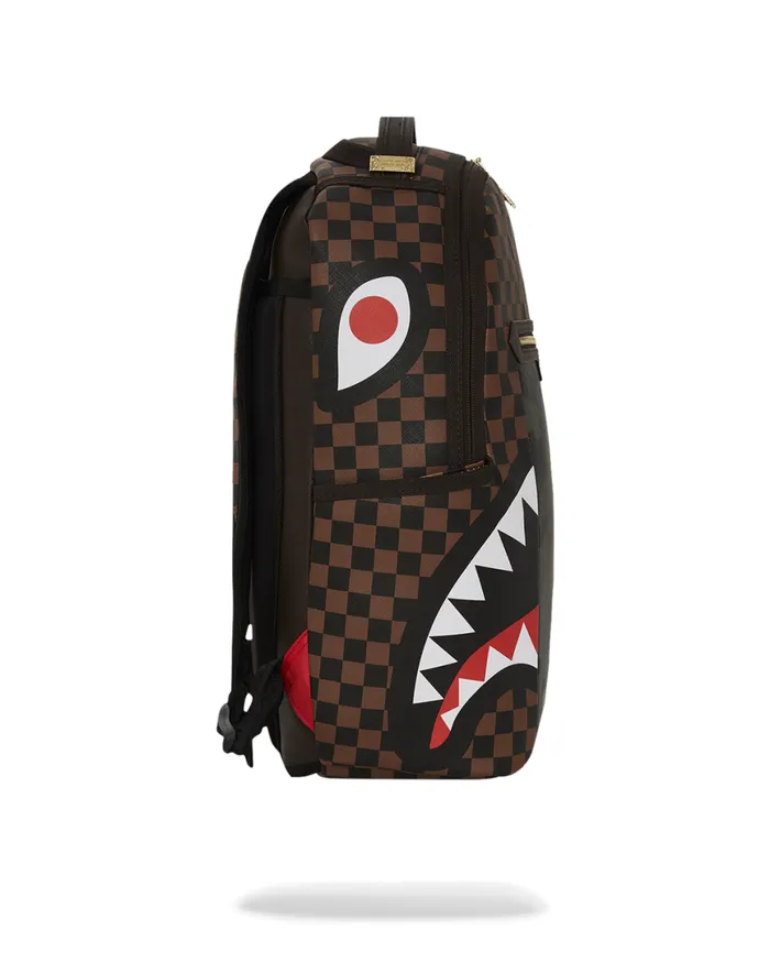 SPRAYGROUND Backpacks EXTERIOR GOLD ZIP POCKET SHARKS IN PARIS BACKPACK DLXV 8211 Universal