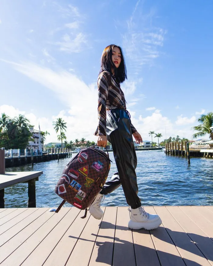 SPRAYGROUND Backpacks GLOBAL MOGUL DLXV BACKPACK 8211 Universal SPRAYGROUND Backpacks GLOBAL MOGUL DLXV BACKPACK 8211 Universal