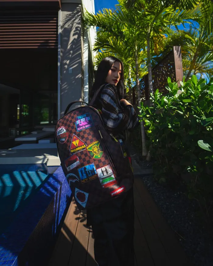 SPRAYGROUND Backpacks GLOBAL MOGUL DLXV BACKPACK 8211 Universal SPRAYGROUND Backpacks GLOBAL MOGUL DLXV BACKPACK 8211 Universal