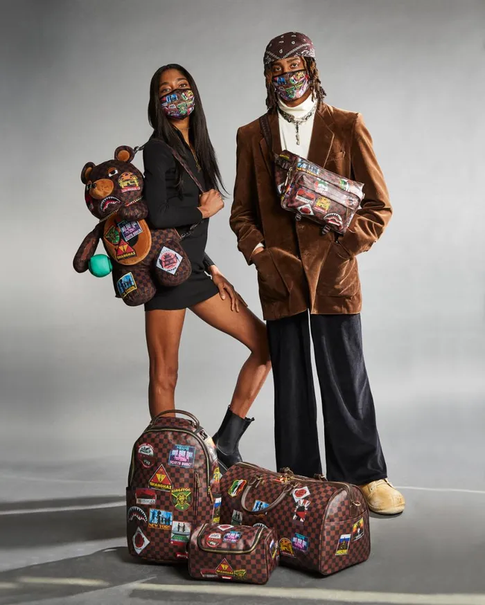 SPRAYGROUND Backpacks GLOBAL MOGUL DLXV BACKPACK 8211 Universal SPRAYGROUND Backpacks GLOBAL MOGUL DLXV BACKPACK 8211 Universal