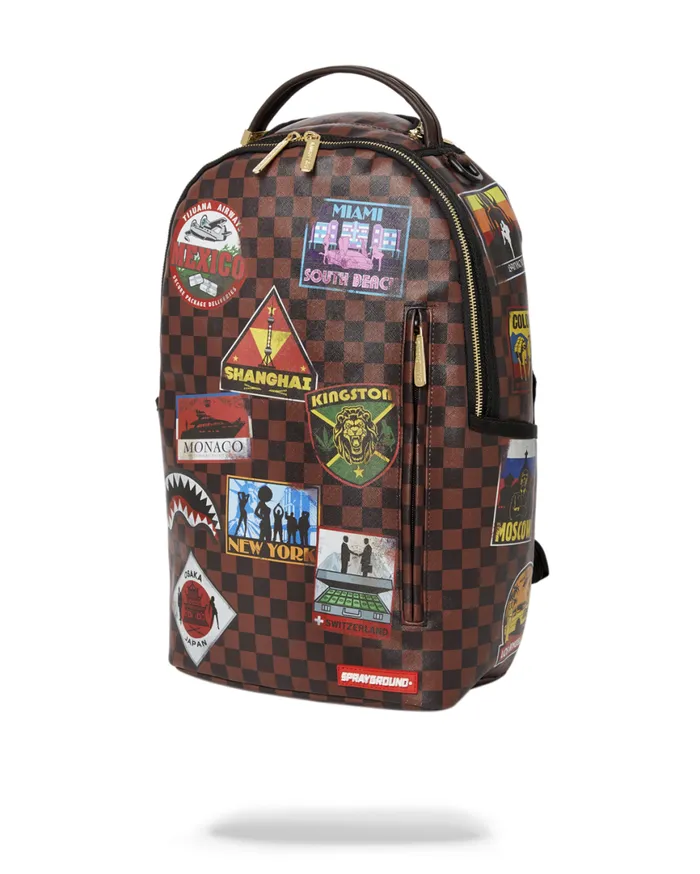 SPRAYGROUND Backpacks GLOBAL MOGUL DLXV BACKPACK 8211 Universal SPRAYGROUND Backpacks GLOBAL MOGUL DLXV BACKPACK 8211 Universal